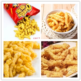 奇多食品設(shè)備，粟一燒設(shè)備，粟米條生產(chǎn)線